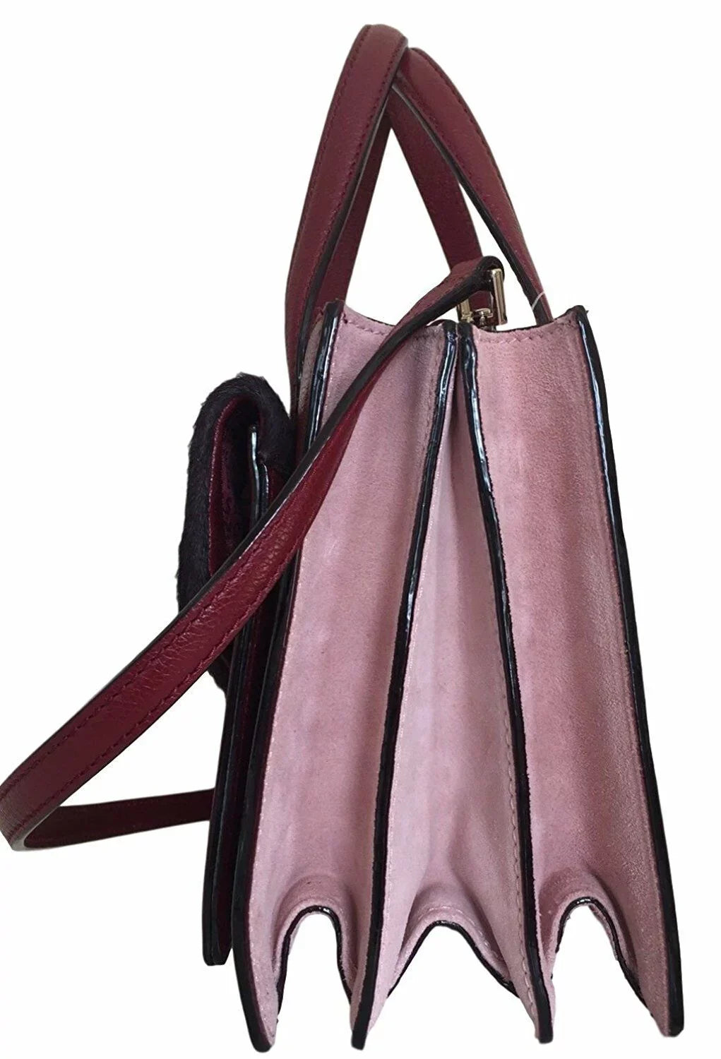 Kate Sizepade Red Aubergine Hyde Place Sizemall Zarinah Handbag