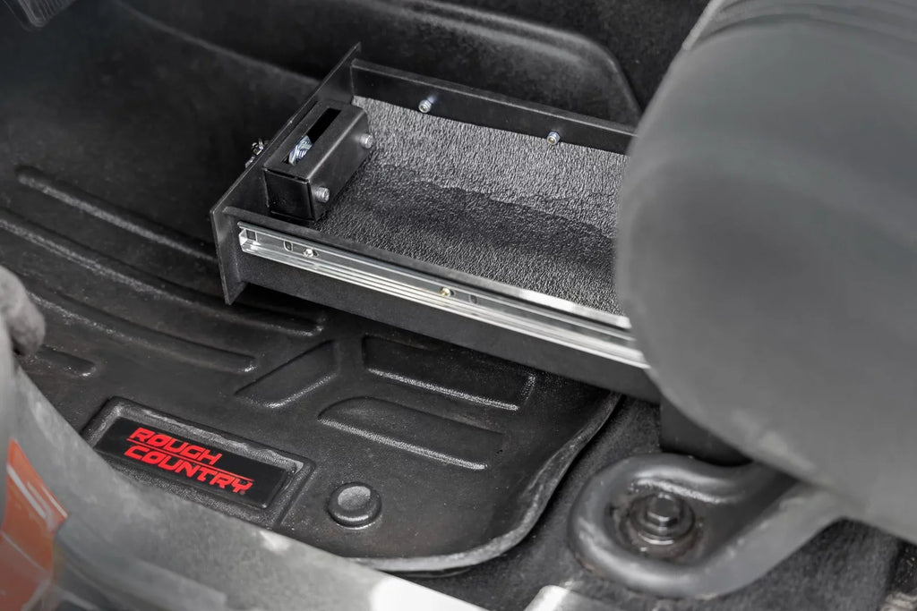 Rough Country Under Sizeeat Lock Box for 2007-2018 Jeep Wrangler JK/JKU - 99035