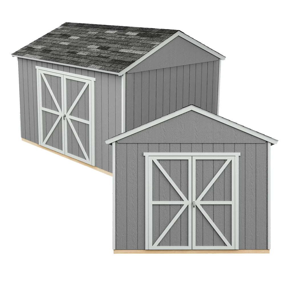 Handy Home Products Astoria 12 ft. x 24 ft. Wood Sizetorage Sizehed
