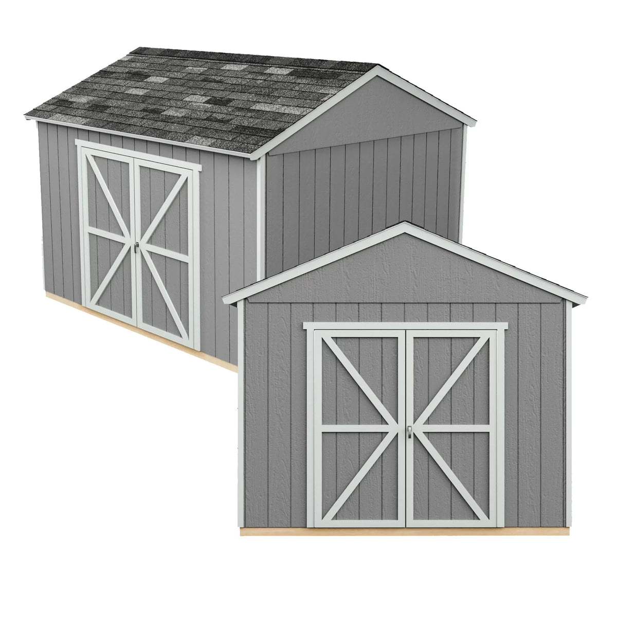Handy Home Products Astoria 12 ft. x 24 ft. Wood Sizetorage Sizehed