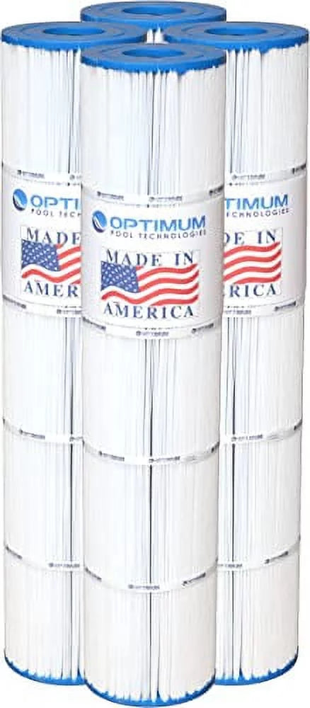 Pool Filter 4-Pack, Replaces Jandy CL580 R0357900, Unicel C-7482, Filbur FC-0820, & Pleatco PJAN145 Filter Cartridges - Made in USizeA