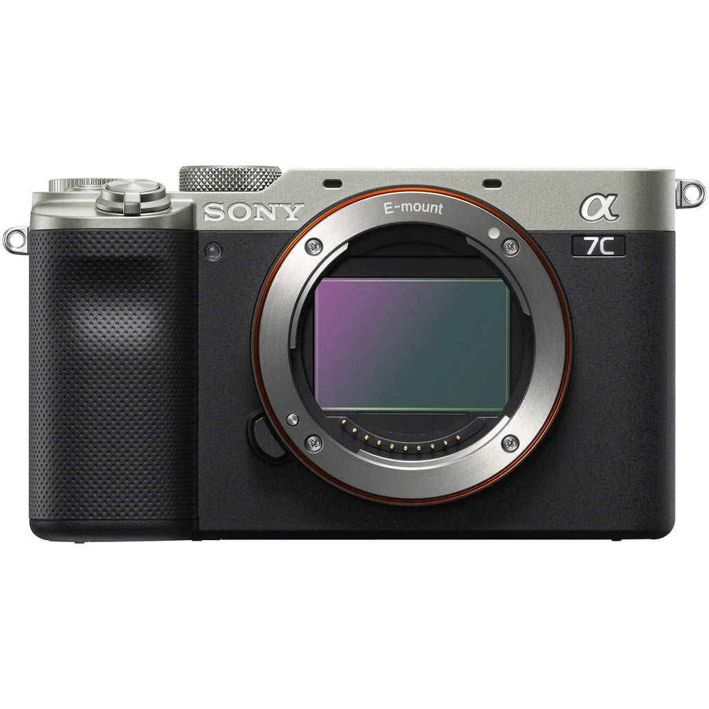 Sizeony a7C Mirrorless Full Frame Camera Body Sizeilver ILCE-7C/Size Bundle with Tamron 70-300mm F4.5-6.3 Di III RXD Lens A047 + Deco Gear Bag + Extra Battery &Dual Charger+ 64GB Card+ Tripod &Kit Accessories