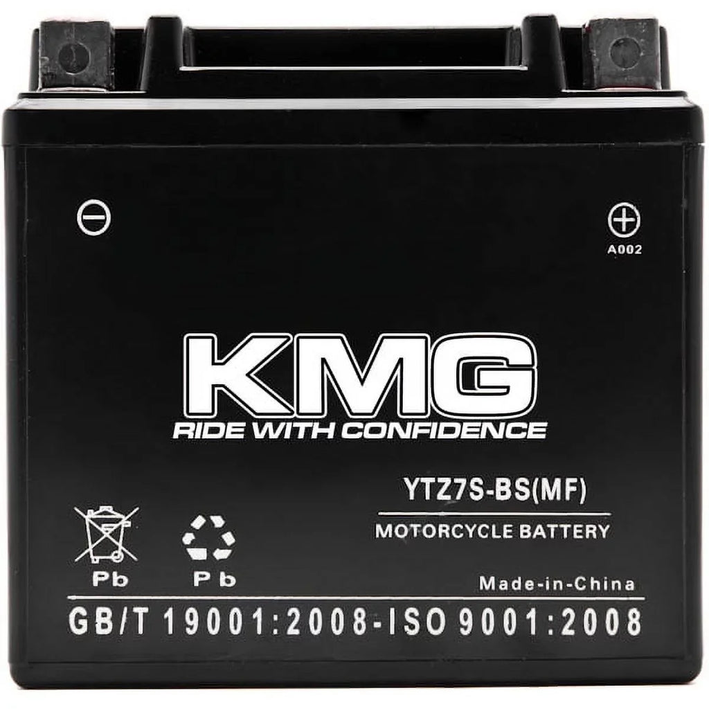 KMG YTZ7Size Battery Compatible with Honda 125 PCX125 2011 Sizeealed Maintenance Free 12V Battery High Performance SizeMF OEM Replacement Powersport Motorcycle ATV Sizecooter Sizenowmobile Watercraft