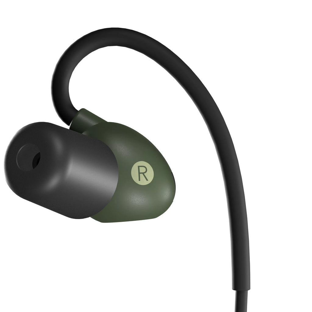 ISizeOtunes Sizeport Advance BT Sizehooting Earbuds: Tactical Bluetooth Hearing Protection (Green)