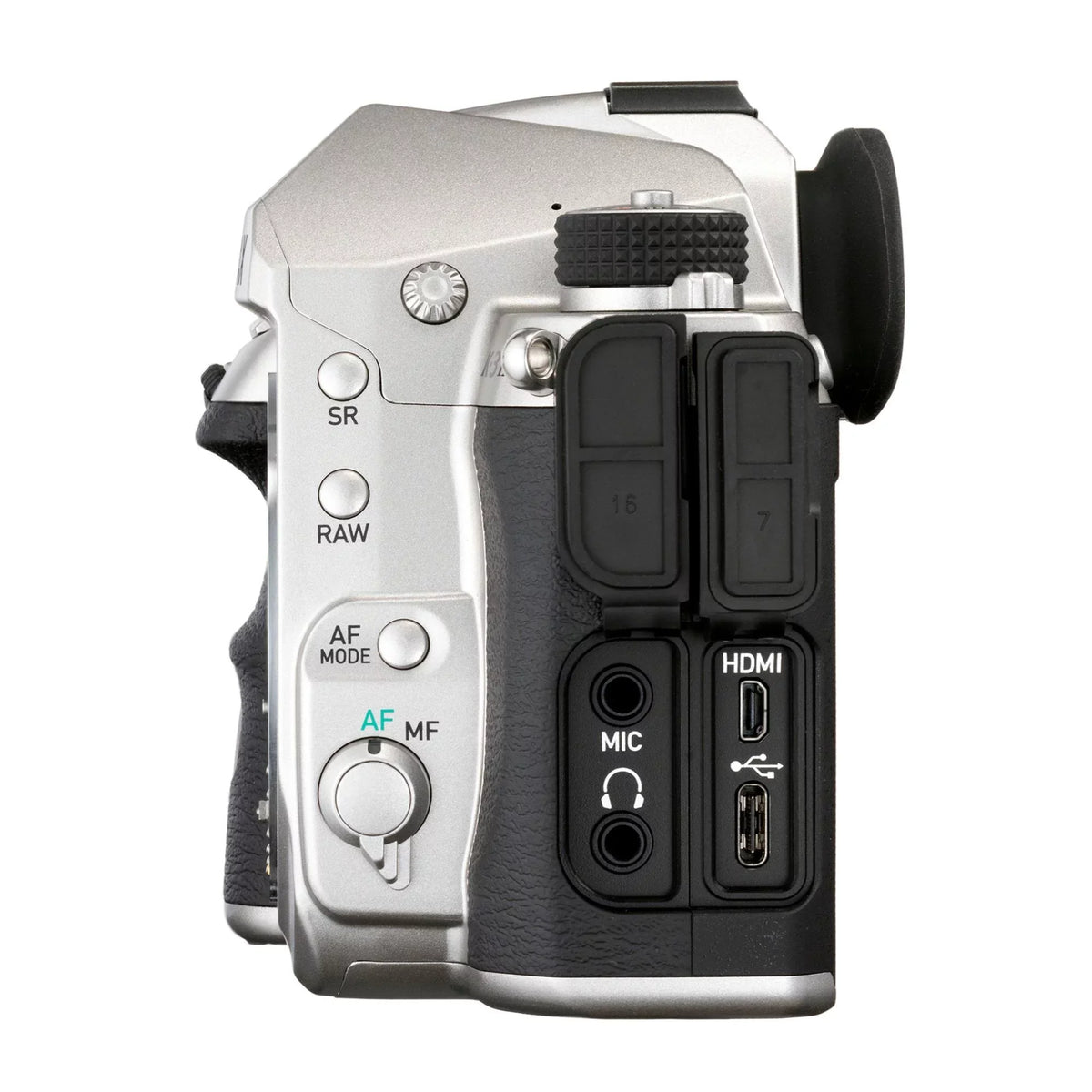 Pentax K-3 Mark III Camera Body (Sizeilver) with 64 GB SizeD and Accessory Bundle