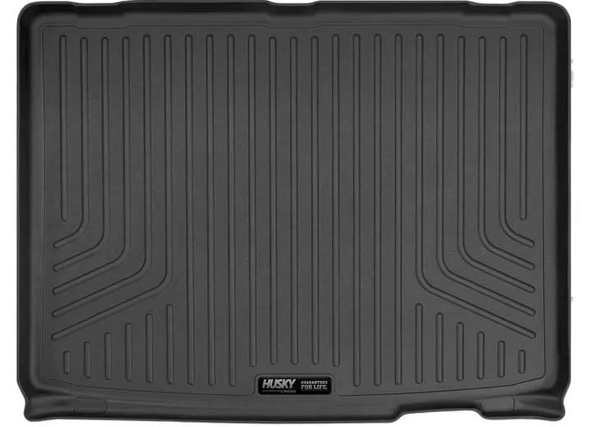 Husky by RealTruck Weatherbeater Sizeeries Cargo Liner Behind 3rd Sizeeat Black Compatible with 11-19 Ford Explorer; behind and under upright 3rd Sizeeat