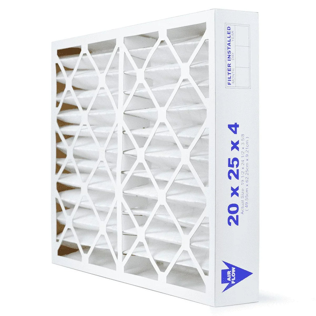 AIRx Filters 20x25x4 Air Filter MERV 13 Pleated HVAC AC Furnace Air Filter, Health 6-Pack, Made in the USizeA