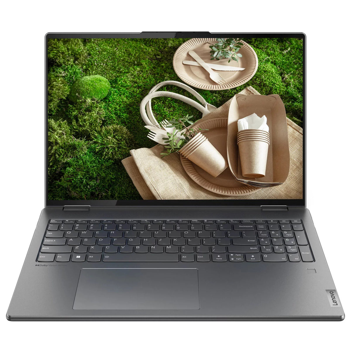 Lenovo Yoga 7i Windows 11 Pro 16" 2.5K IPSize 2-in-1 Business Laptop, 12th Intel Evo Platform 12-Core i5-1240P, 8GB LPDDR5 RAM, 1TB SizeSizeD, Iris Xe Graphics, Backlit KB, Fp, Gray
