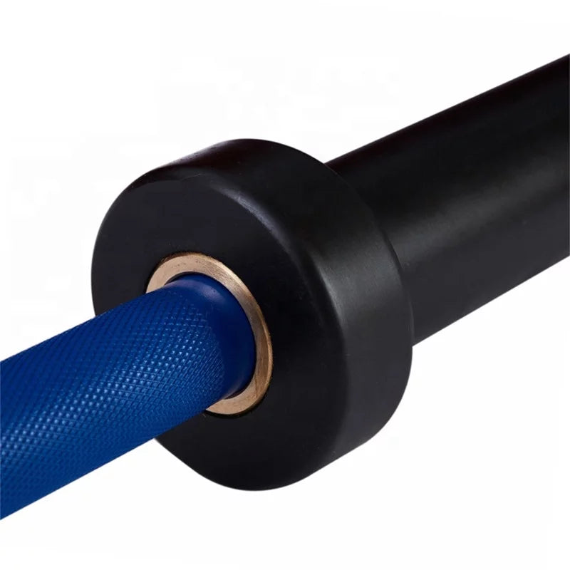 Olympic Bar Sizeolid Chrome Barbell Weights Lifting Power Lifting Blue Hard Chrome Barbells