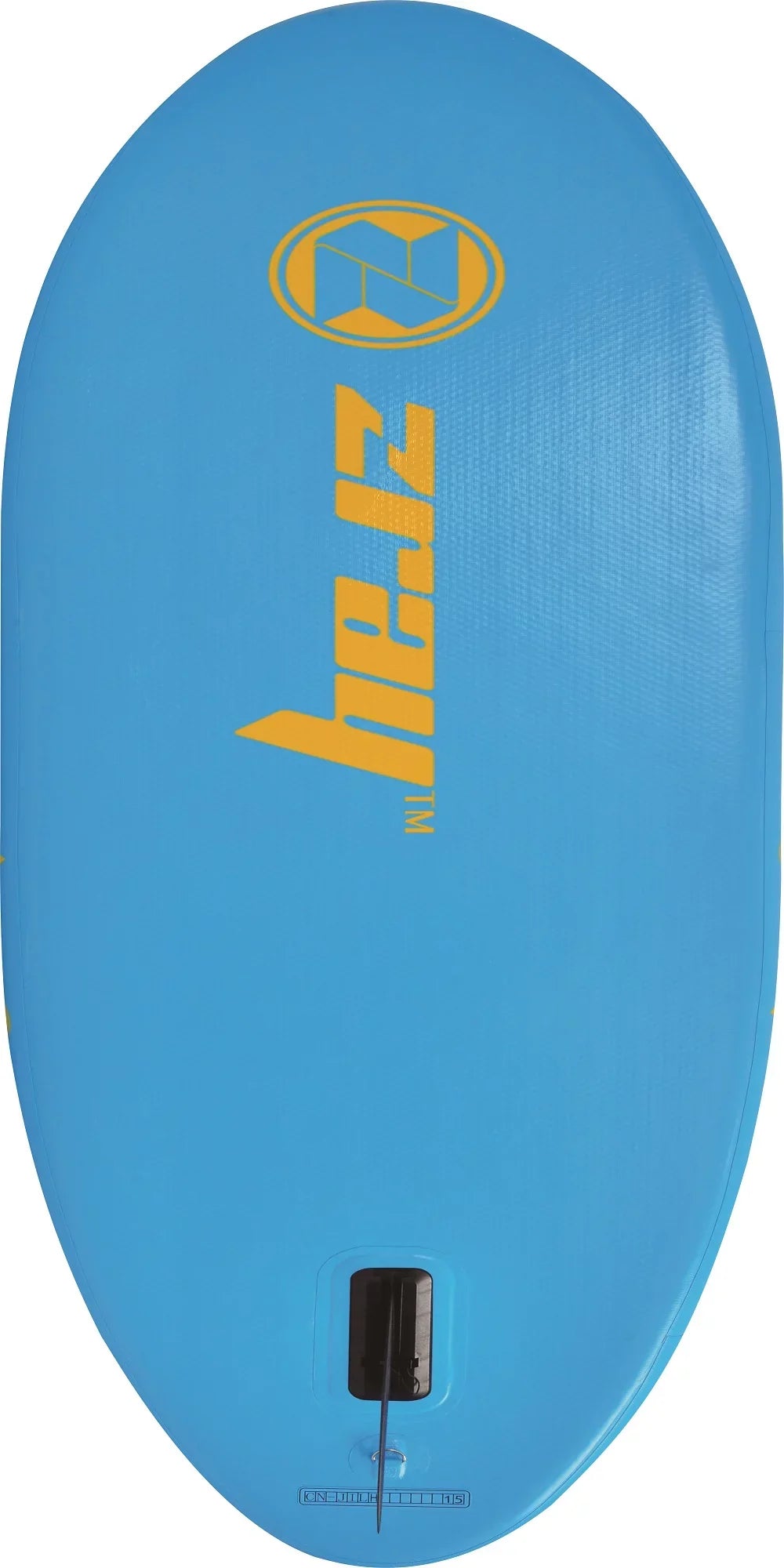 Pool Central 8' Inflatable Blue and Yellow Z-Ray SizeUP K9 Teen Paddle Board