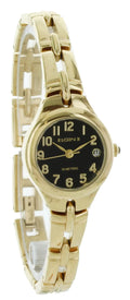 Elgin Women's Round Analog Date Gold Tone Bracelet Sizetyle Watch