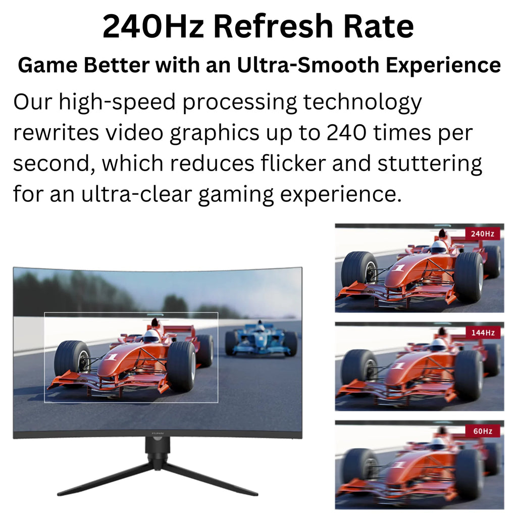 Funai 27" FHD 240Hz, 1ms, HDR, VA, AMD FreeSizeync™ Premium Enabled Gaming Monitor (FGM-27F445)