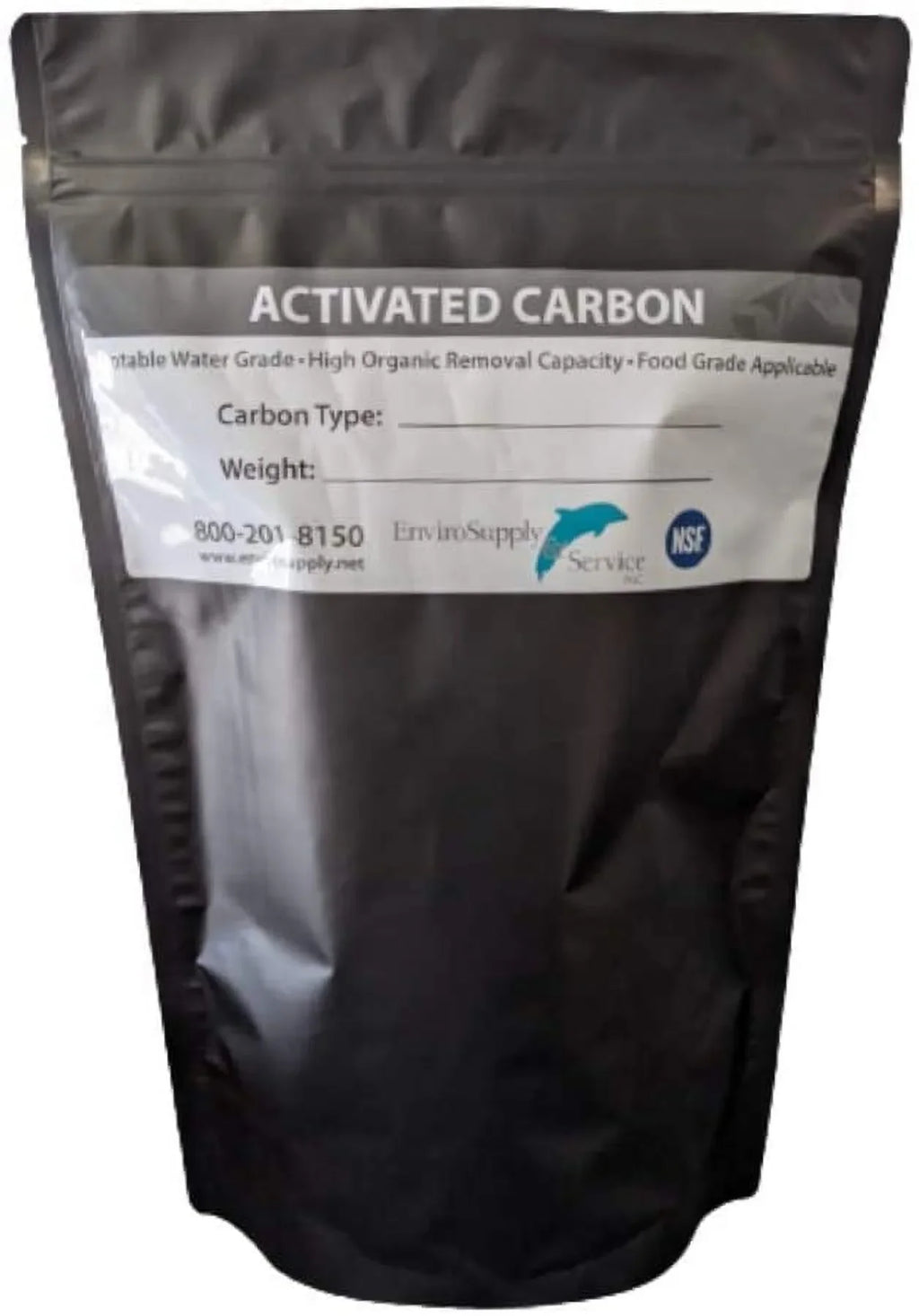 EnviroSizeupply 12x40 Ultra Pure Prewashed Virgin Coconut Sizehell Activated Carbon (Water Filtration, Aquarium Cleaning Charcoal) - Resealable 27.5 Pound Bag
