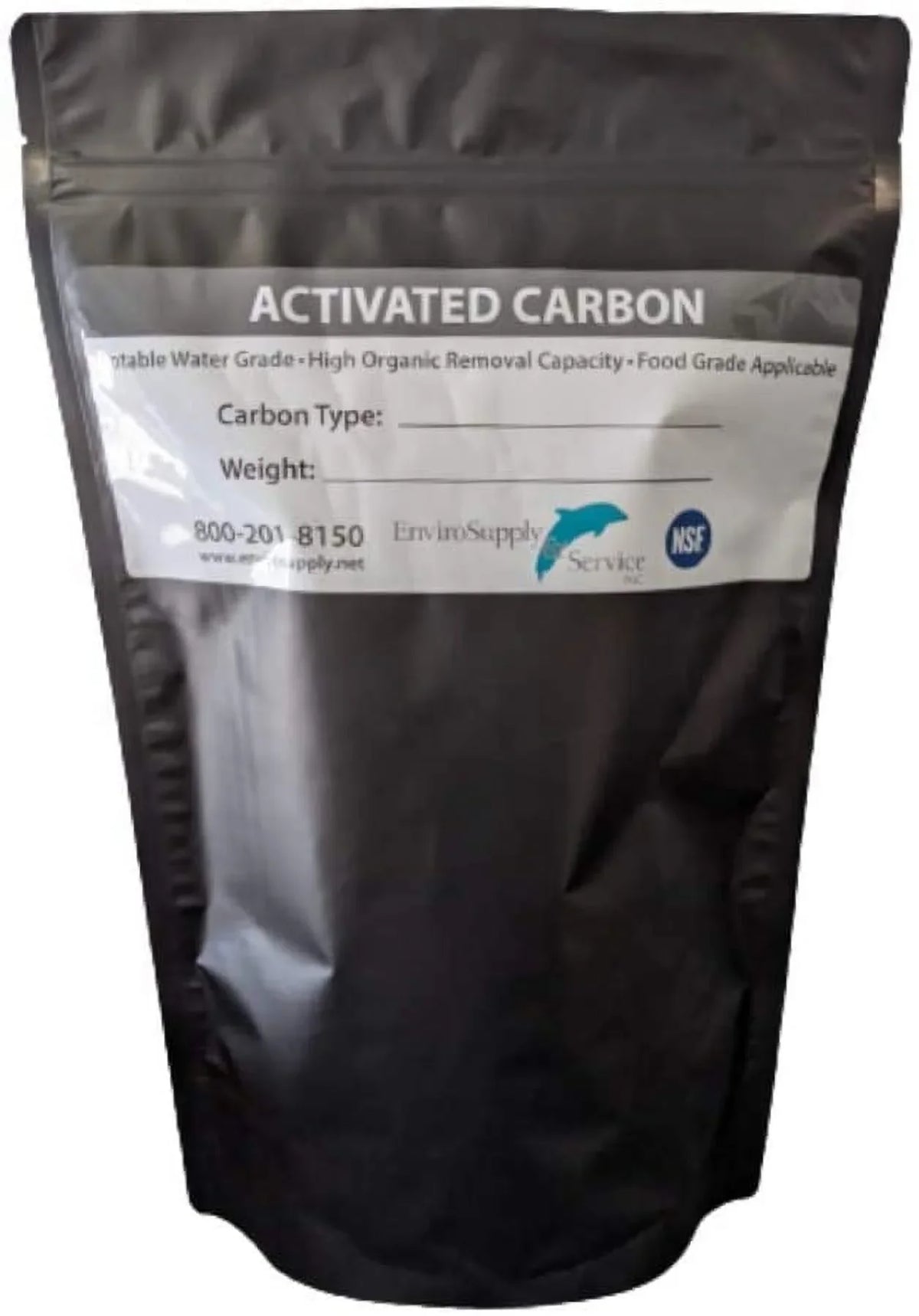EnviroSizeupply 12x40 Ultra Pure Prewashed Virgin Coconut Sizehell Activated Carbon (Water Filtration, Aquarium Cleaning Charcoal) - Resealable 27.5 Pound Bag