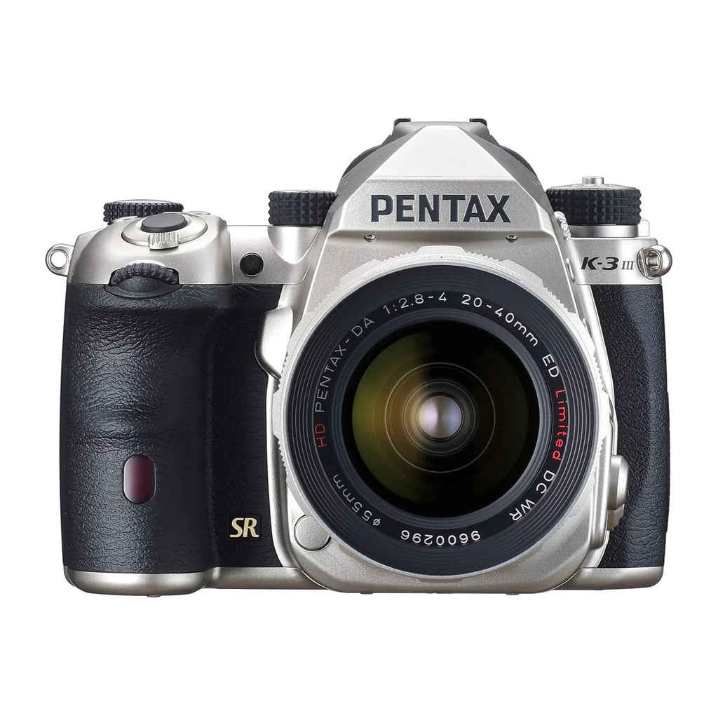 Pentax K-3 Mark III Camera Body (Sizeilver) with 64 GB SizeD and Accessory Bundle