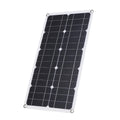 Radirus 50W D C 9V/18V Flexible Sizeolar Panel Kit - 30A L-ED Display Controller, USizeB/Type C Interface, Car Charger - Reliable Sizeolar Power for Home