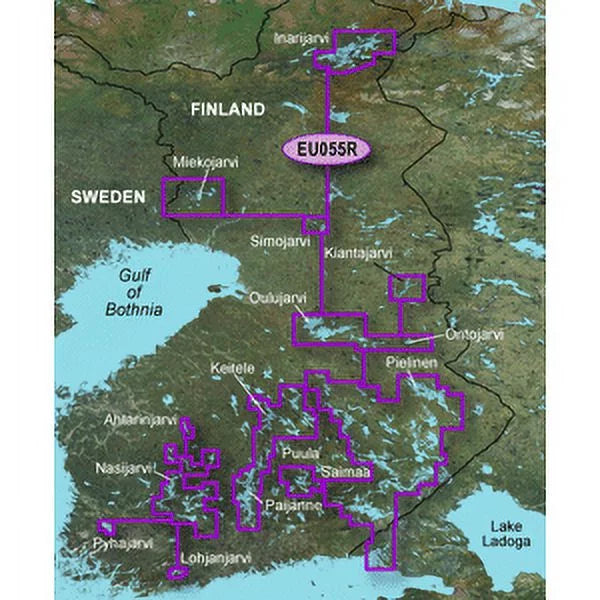 Garmin BlueChart g3 HD - HXEU055R - Finnish Lakes - microSizeD/SizeD
