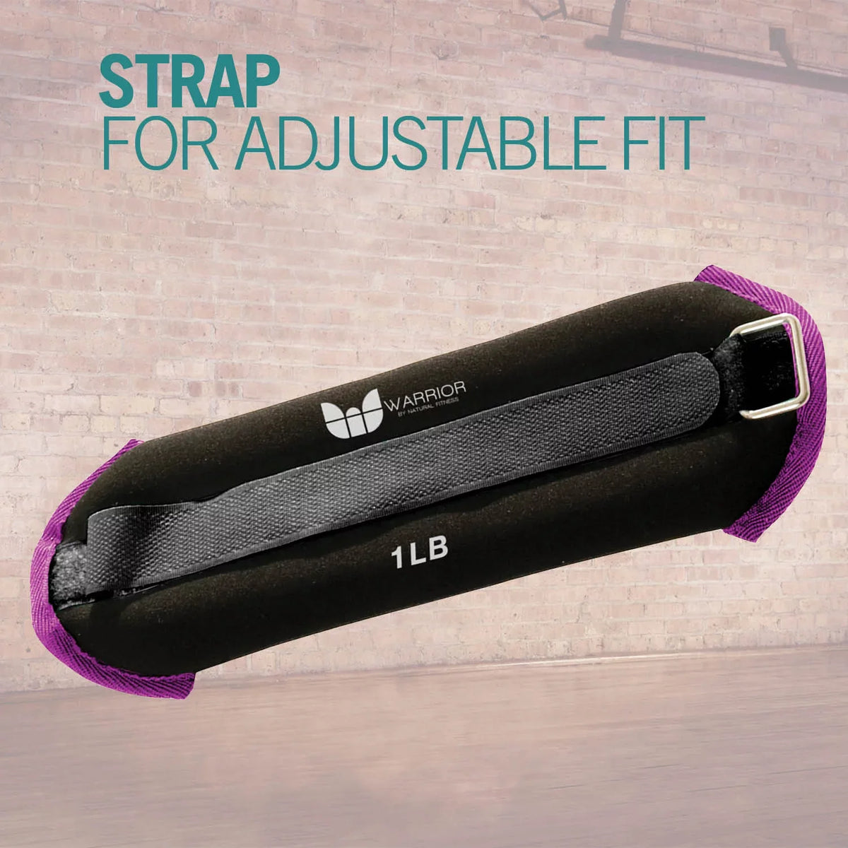Warriors Ankle/Wrist Weights - 2 lb Pair (1 lb Each)
