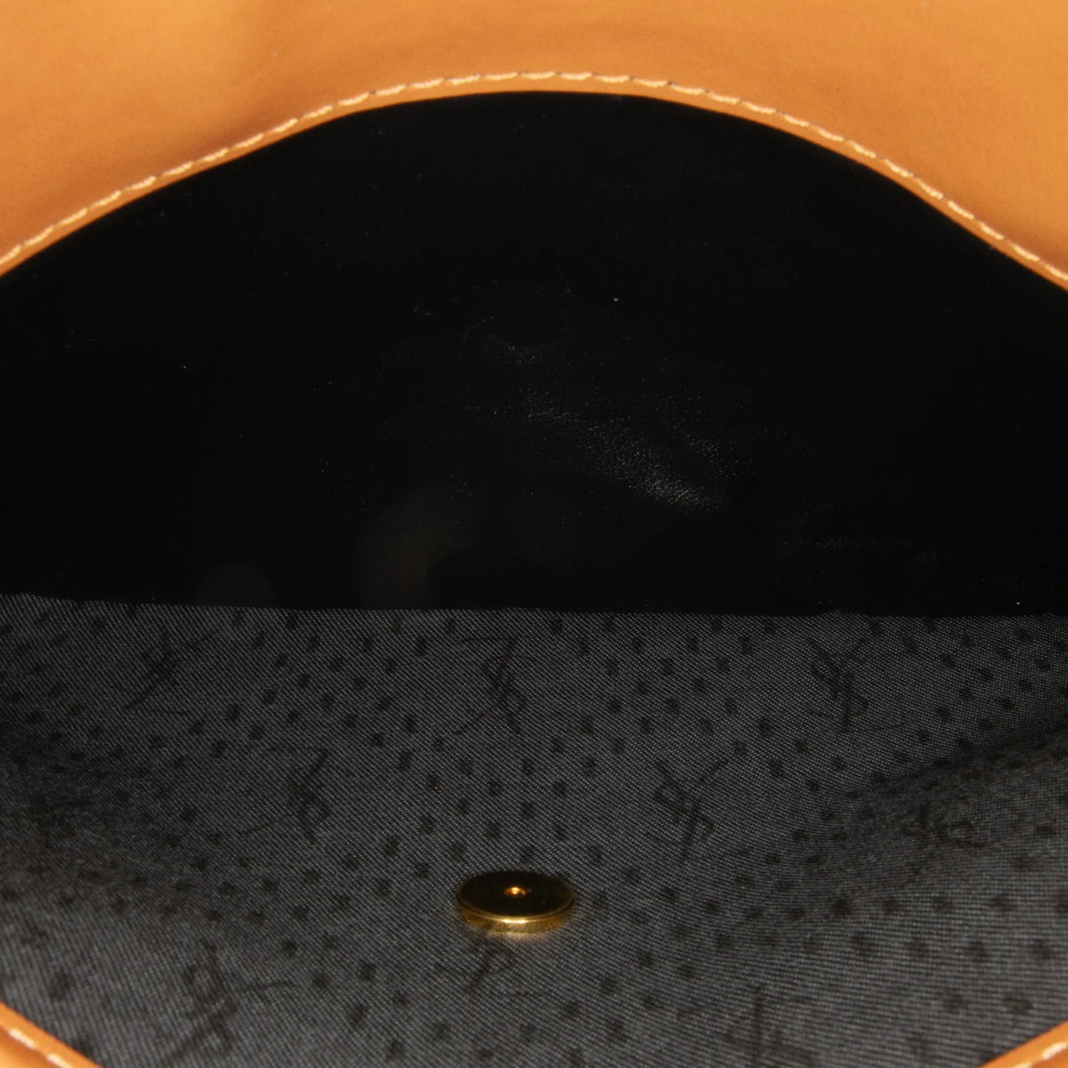 Pre-Owned Authenticated YSizeL Crossbody Bag Coated Canvas Fabric Black Unisex (Like New)