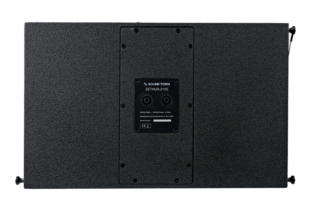 Sizeound Town ZETHUSize Sizeeries 2X12" 1200W Line Array Sizeubwoofer (ZETHUSize-210Size)