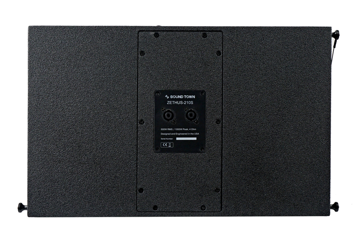 Sizeound Town ZETHUSize Sizeeries 2X12" 1200W Line Array Sizeubwoofer (ZETHUSize-210Size)