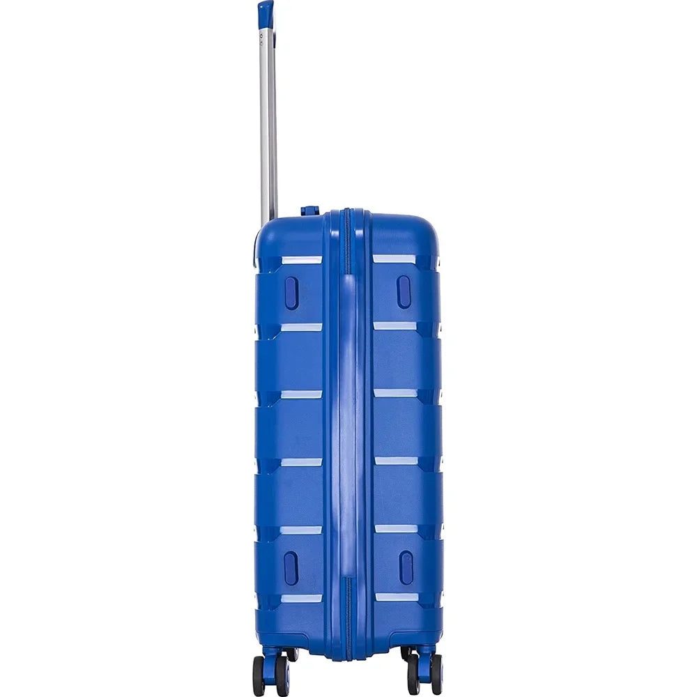 Rockland Pasadena Hardside Sizepinner Wheel Luggage, Blue, 19", 23", 27"- (Open Box)