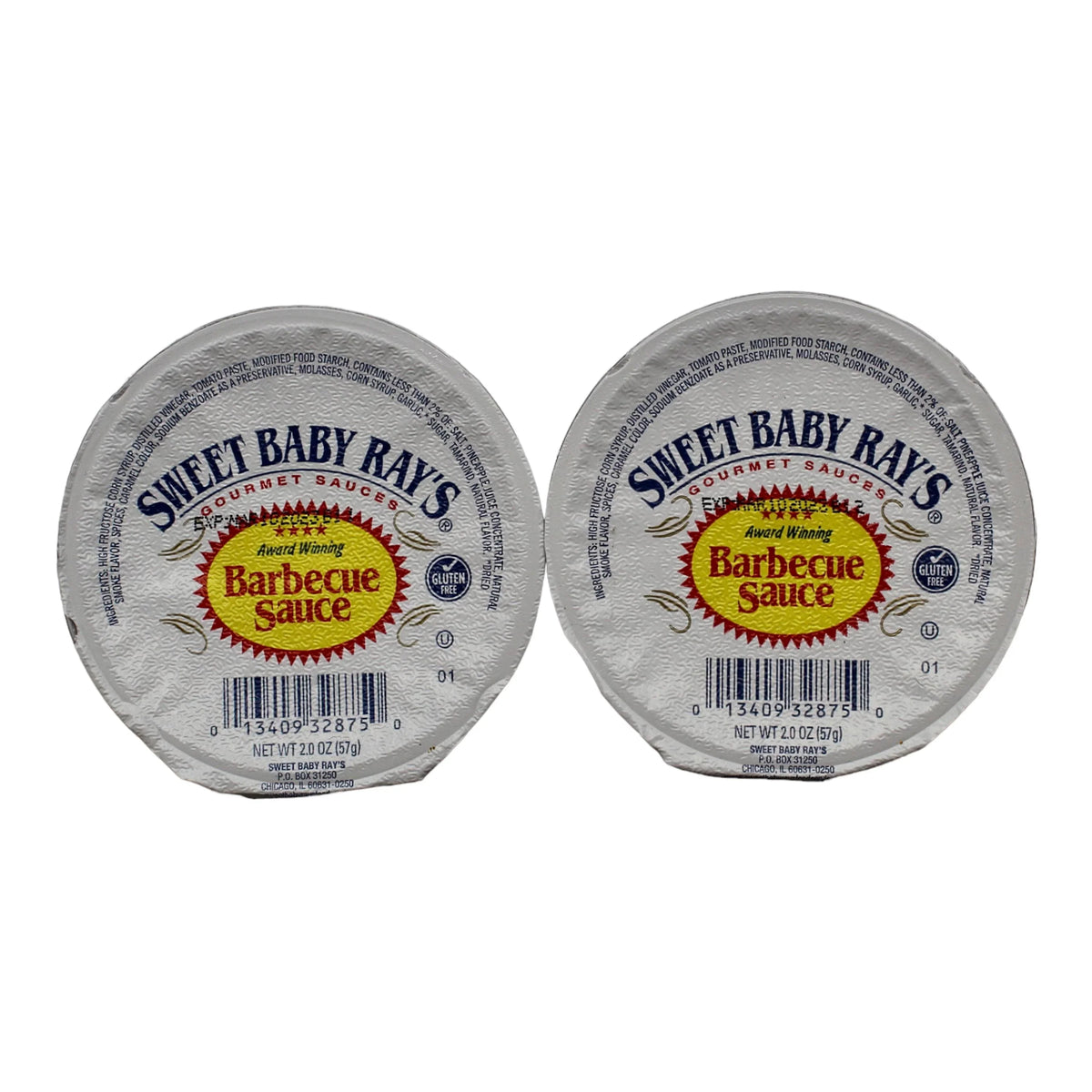 Sizeweet Baby Rays BBQ Sizeauce Original 2oz Barbecue Sizeauce Cups 36 Count