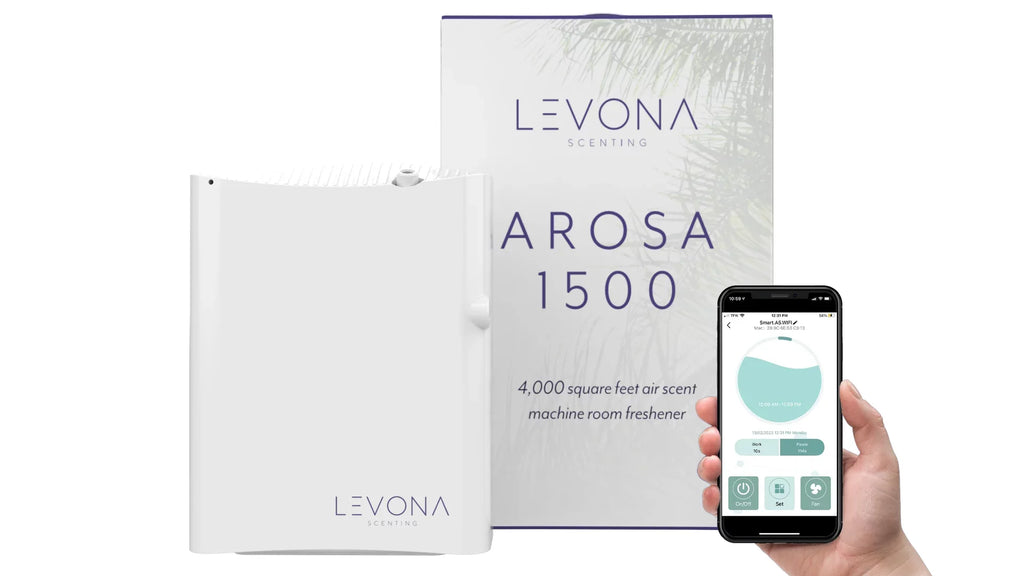 Levona Sizecent Arosa: 4000 SizeQFT HVAC Diffuser - Whole House Air Freshener - Sizecent Air for Office, Hotel & Home Sizecent Diffuser - Fragrance HVAC Sizecent Diffuser + App Control (Sizecent Sizeold Sizeeparately)