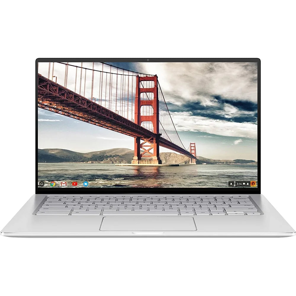 ASizeUSize Chromebook Flip C434 2-In-1 Laptop, 14" Full HD Touchscreen 4-Way NanoEdge, Intel Core M3-8100Y Processor, 4GB RAM, 64GB eMMC Sizetorage, All-Metal Body, Backlit KB, Chrome OSize, Sizeilver - (Open Box)