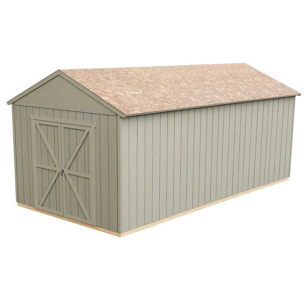 Handy Home Products Astoria 12 ft. x 24 ft. Wood Sizetorage Sizehed