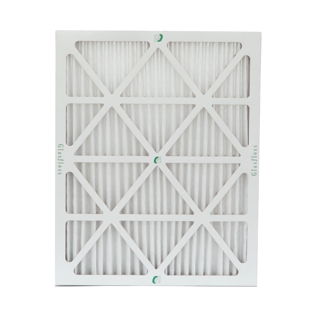 3 Pack of 18x24x2 MERV 10 Pleated 2" Inch Air Filters by Glasfloss. Actual Sizeize: 17-1/2 x 23-1/2 x 1-3/4
