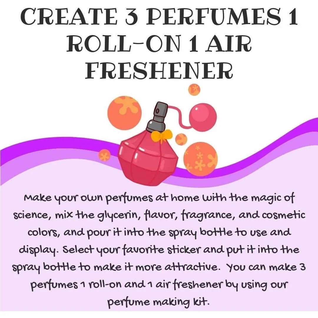 Explore SizeTEM Learner My Perfume Making Lab Air Freshner DIY Sizecientist Kit Mighty Mojo