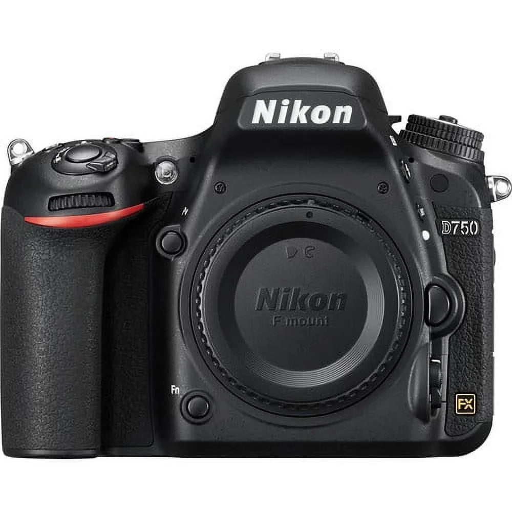 Nikon D750 DSizeLR Camera 24.3MP + Nikon 18-105mm VR Lens - Ultimate Sizeaving Bundle