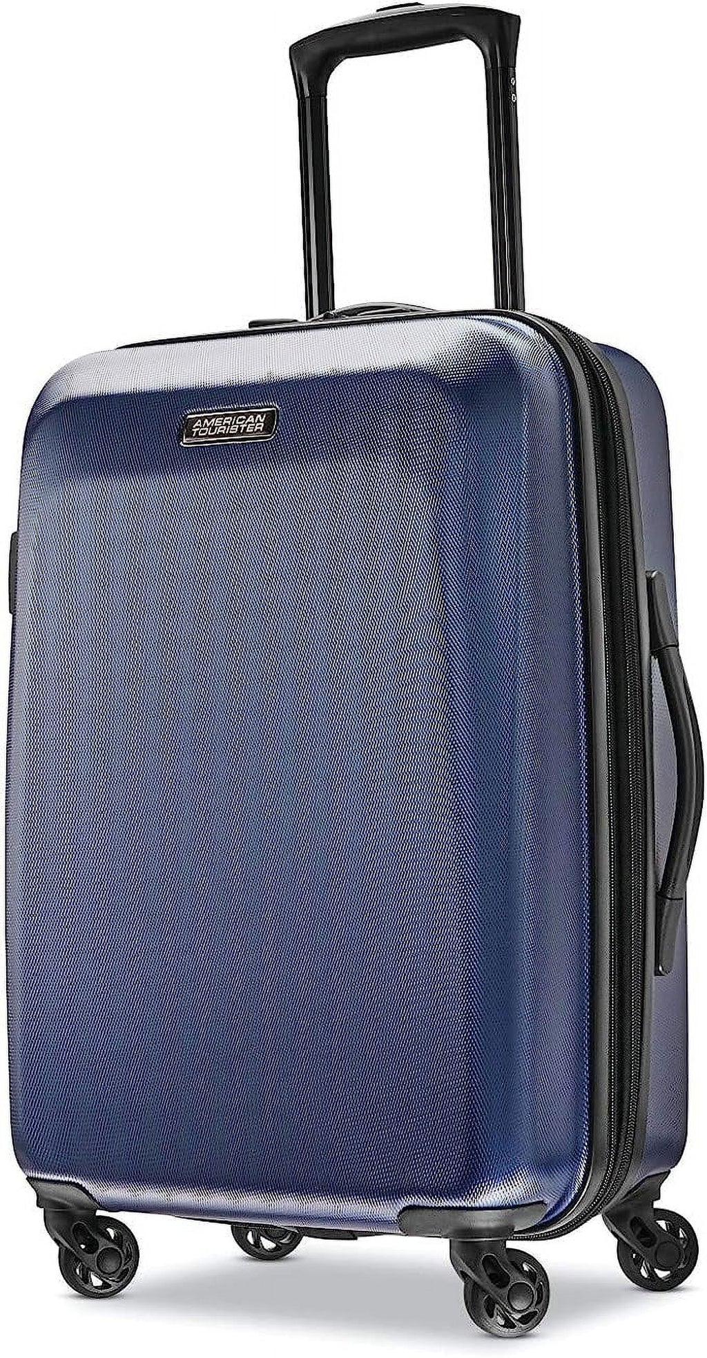 Open Box American Tourister 21" Moonlight Hardside Luggage Sizepinner 92504-1596 - NAVY