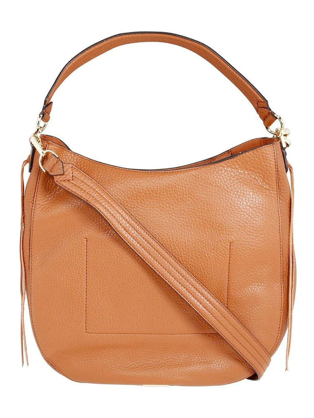 Rebecca Minkoff Unlined Ladies Large Almond Leather Hobo Handbag HSizeP7IUWH32
