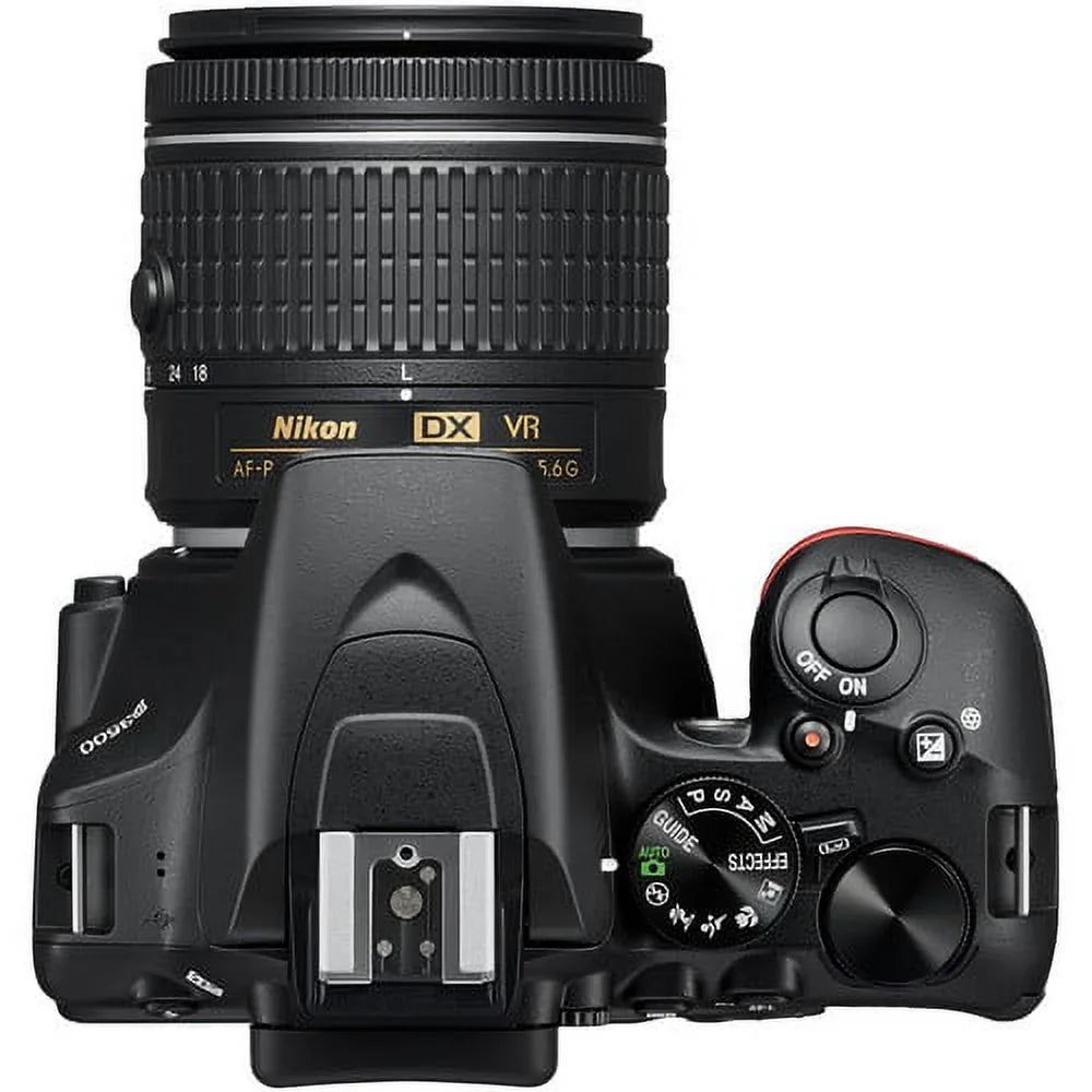 Nikon D3500 24.2MP DSizeLR Camera with 18-55mm VR Lens 1590 - 12PC Accessory Bundle