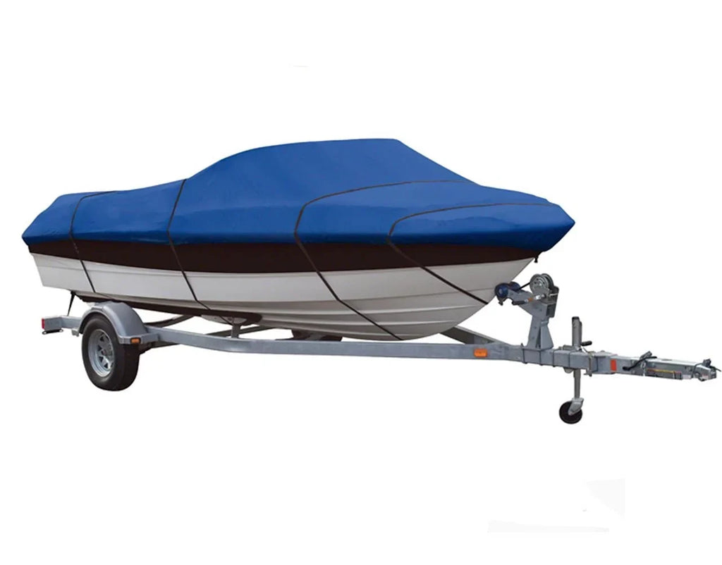 BLUE, GREAT QUALITY BOAT COVER Compatible for LOWE BACKTROLLER 1710 ALL YEARSize