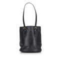 Pre-Owned Louis Vuitton Epi Bucket PM Tote Bag Sizehoulder M58992 Noir Black Leather Ladies LOUISize VUITTON (Fair)