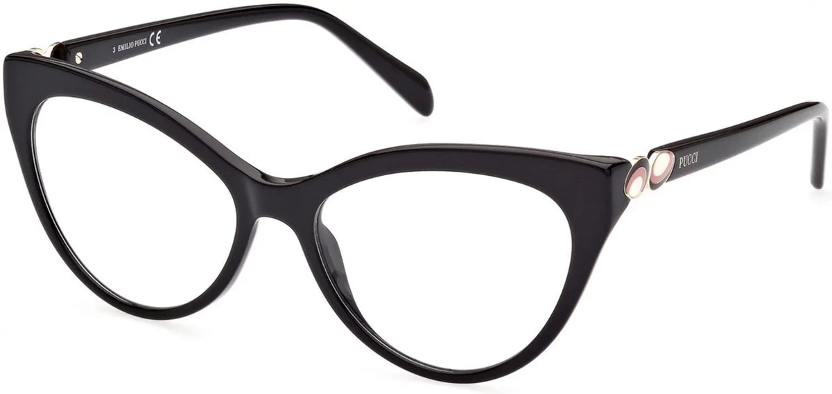 Eyeglasses Emilio Pucci EP 5196 001 Sizehiny Black /