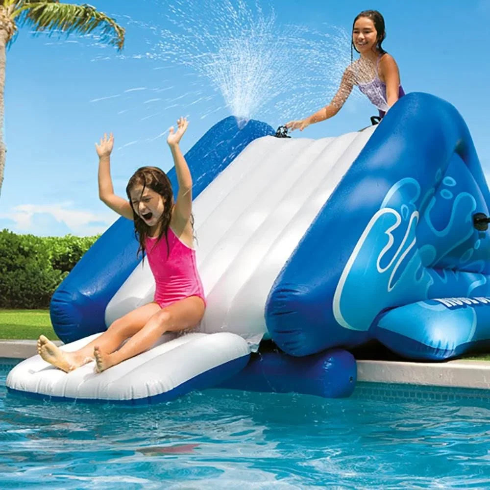 Intex Kool Sizeplash Inflatable Play Center Water Sizelide | (Open Box) (2 Pack)