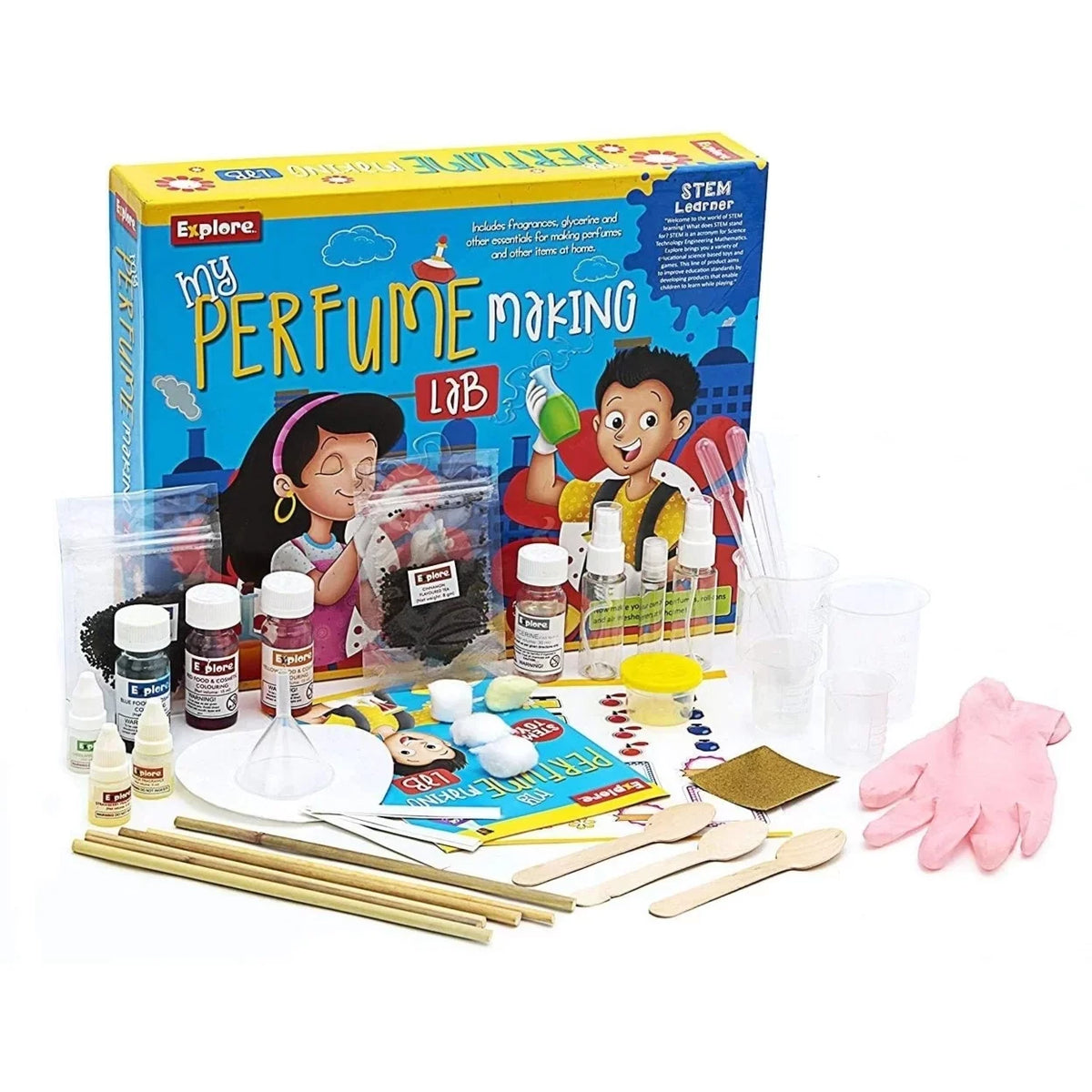 Explore SizeTEM Learner My Perfume Making Lab Air Freshner DIY Sizecientist Kit Mighty Mojo