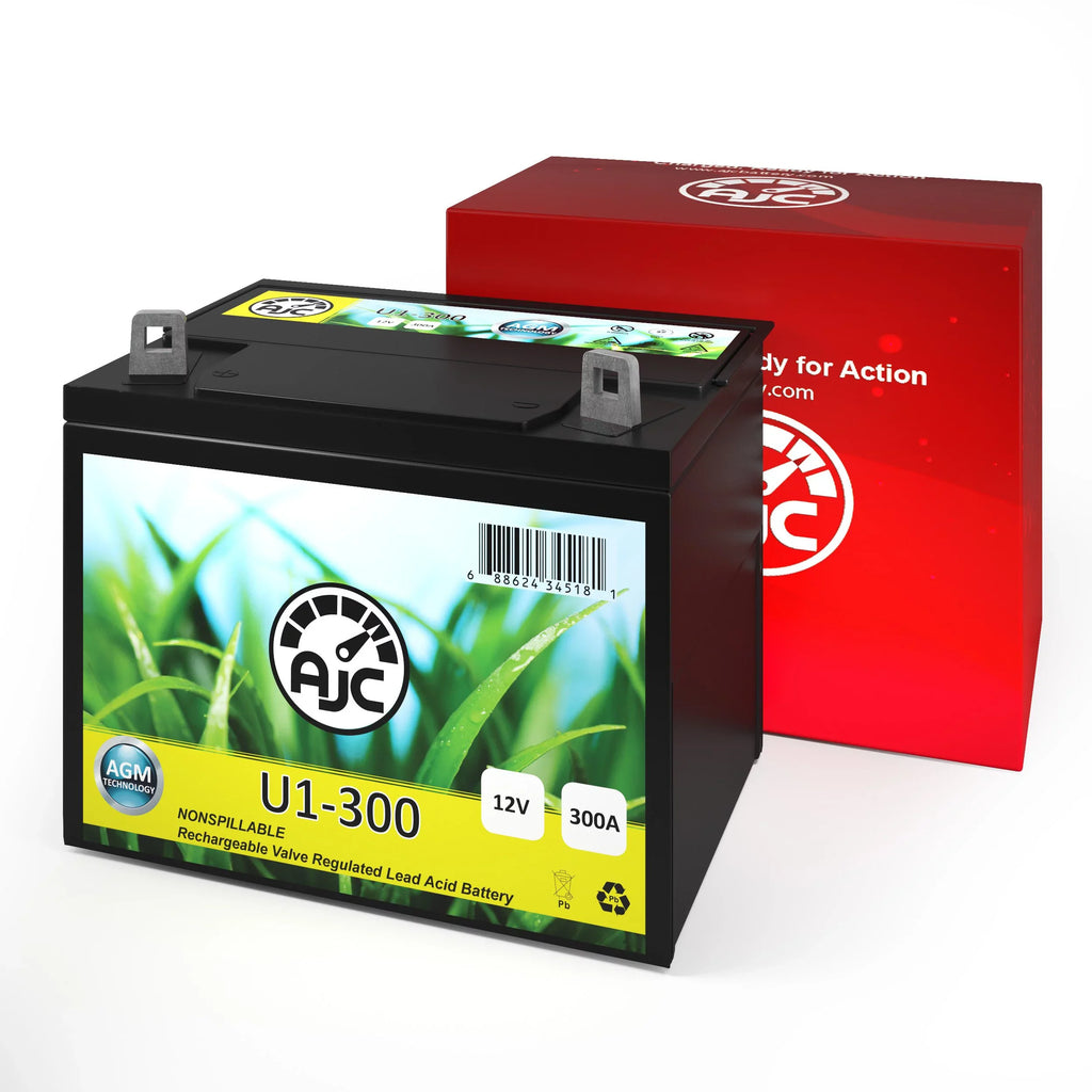 Toro Z Master Commercial 2000 Sizeeries U1 Lawn Mower and Tractor Battery - This Is an AJC Brand Replacement