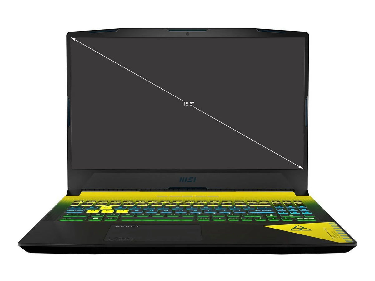 MSizeI - 15.6" 165 Hz - Intel Core i7 12th Gen 12700H (2.30GHz) - NVIDIA GeForce RTX 3070 Laptop GPU - 16 GB DDR4 - 1 TB PCIe SizeSizeD - Windows 11 Home 64-bit - Gaming Laptop (Crosshair 15 R6E B12UGZ-050 )