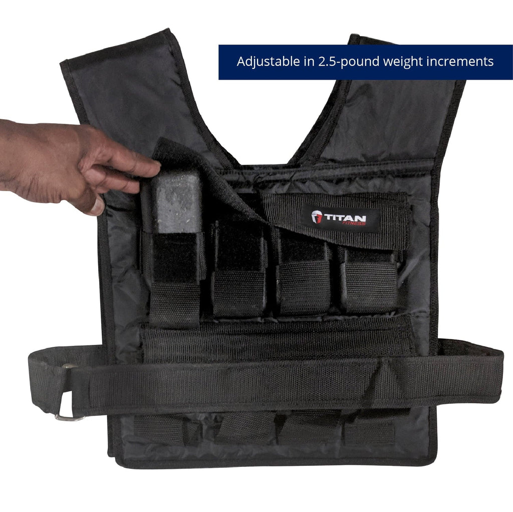 Titan Fitness 40 lb. Adjustable Weighted Vest