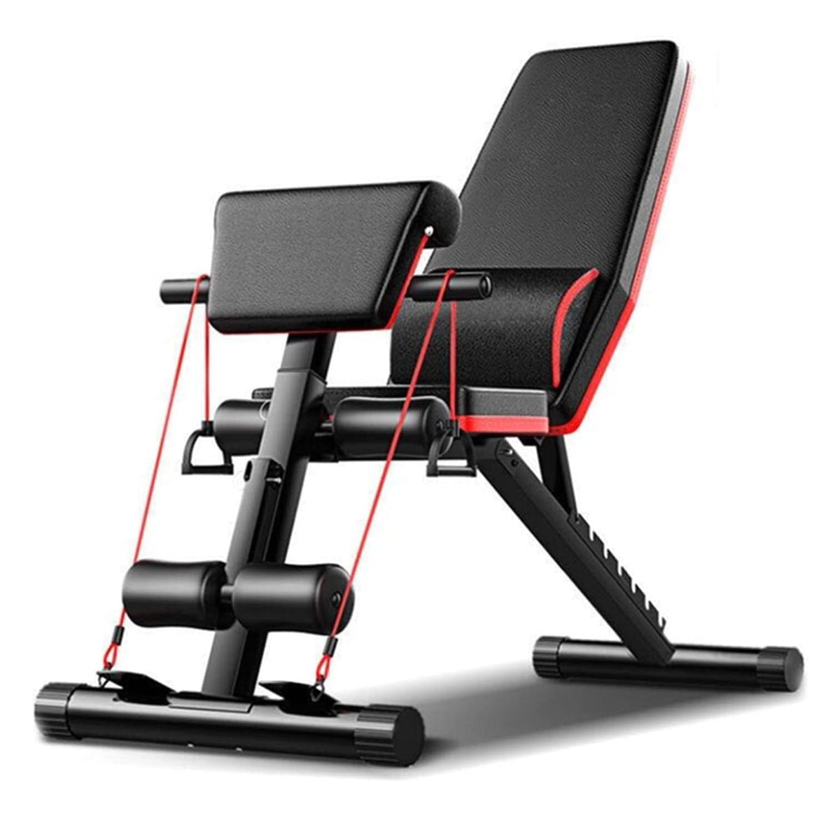 Adjustable Dumbbell Weight Bench Full Body Workout Foldable Incline Decline Exercise Workout Bench for Home Gym Load 353LBSize