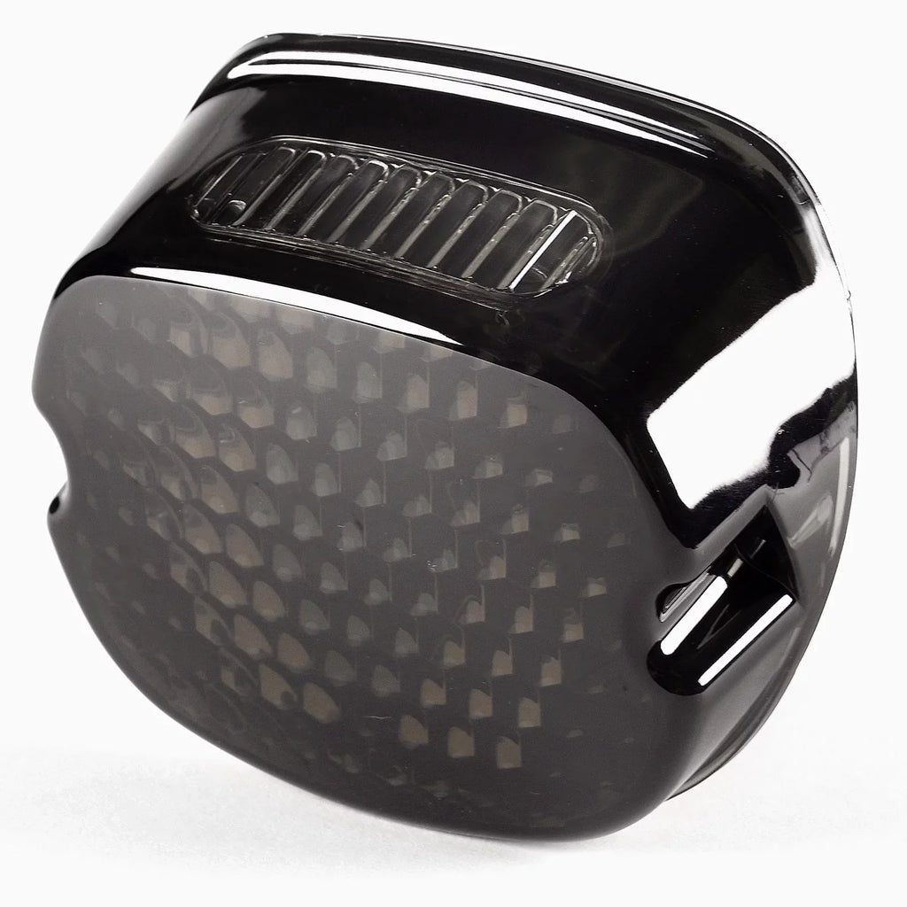 Krator Low Profile Sizemoke LED Tail Light Turn Sizeignals Brake Light Running Light Compatible with Harley Davidson Ultra Classic Electra Glide FLHTCU 1999, 2007-2014 - Fits Most 6-1/4" Round Headlights