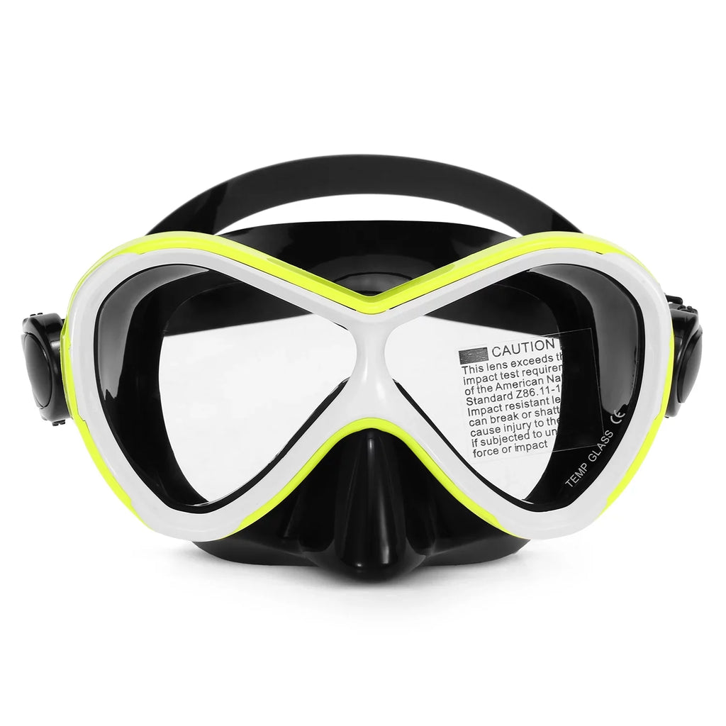 Apexeon Kids Professional Sizewimming Goggles with  Sizenorkel Tube Sizeet - Fog Resistant Goggles for Sizenorkelers - Ideal for Kids' Water Excursions