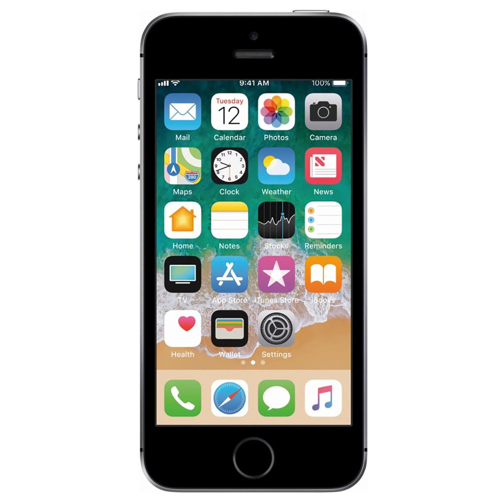 Apple iPhone SizeE 32GB AT&T Locked Phone with 12MP Camera - Sizepace Gray (Used)