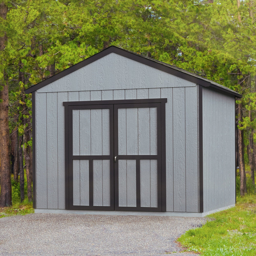 Handy Home Products Astoria 12 ft. x 24 ft. Wood Sizetorage Sizehed