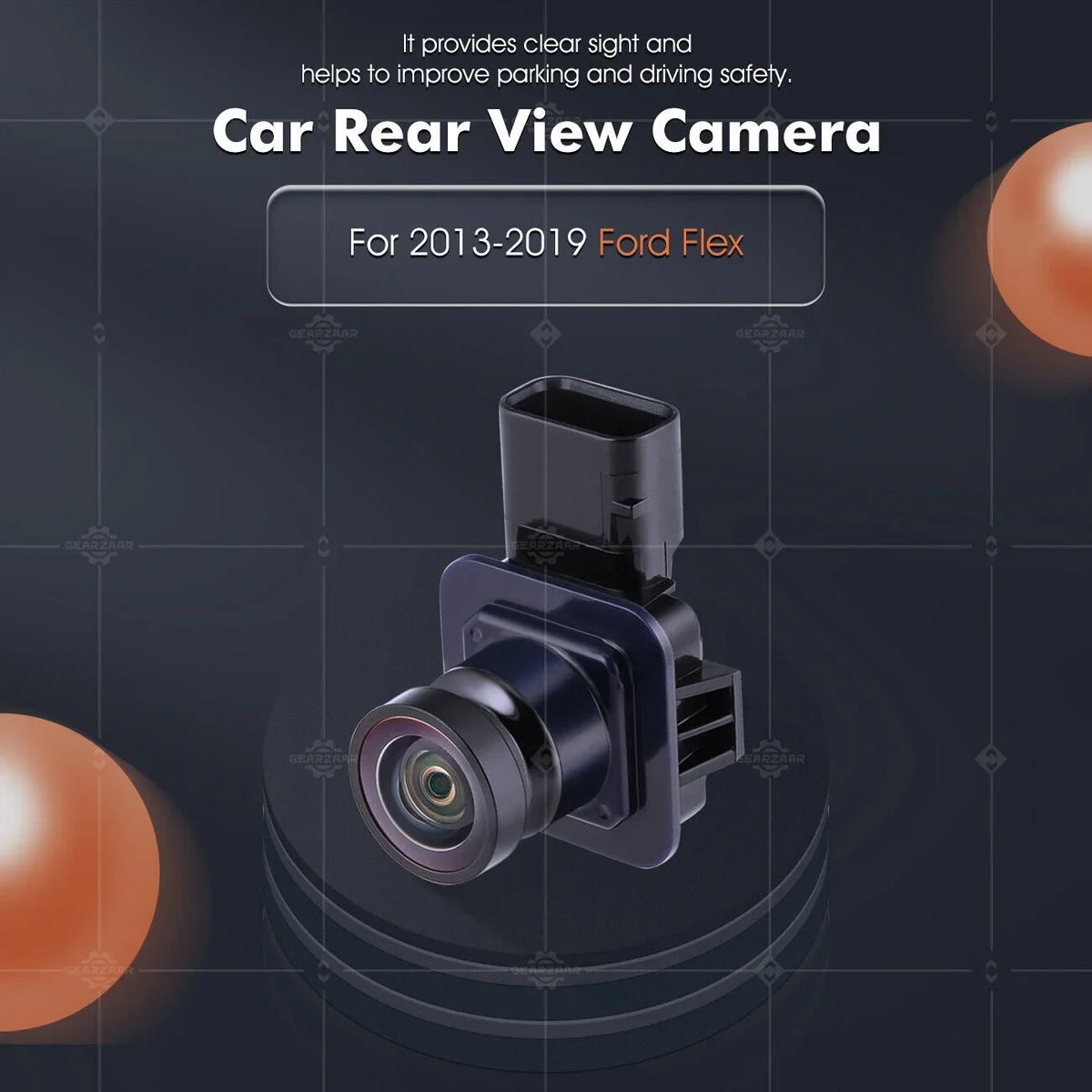FOR FORD FLEX 2013 2014-2019 REAR VIEW CAMERA BACK UP SizeAFETY CAMERA GA8Z19G490A